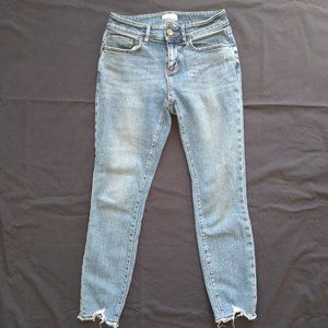 Loft Curvy Skinny Jeans Size 0 Petite